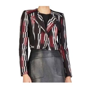 BCBG MAXAZRIA Nathan Double-Lapel Jacket